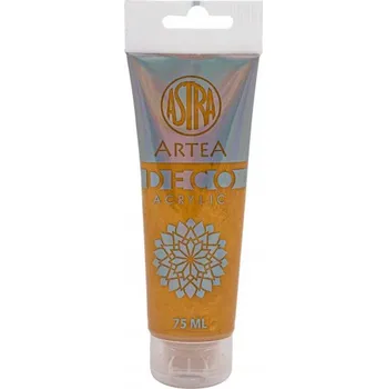 Vodová barva ARTEA Deco, Akrylová barva 75ml, Metallic Gold / Zlatá Metalická, 309123024