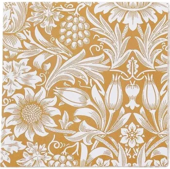 Papírový ubrousek Papírové ubrousky Sunflower yellow 33x33 20ks, Klippan Švédsko