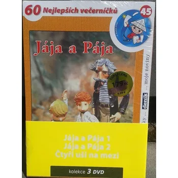 DVD film Jája a Pája 01, 02, Čtyři uši na mezi - 3 DVD pack
