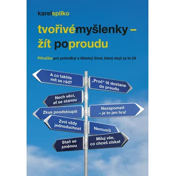Kniha Tvořivé myšlenky - žít po proudu