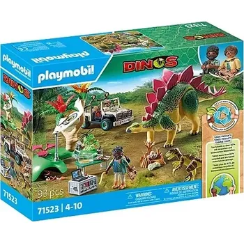 Stavebnice Playmobil Playmobil Dinos Výzkumný tábor s dinosaury