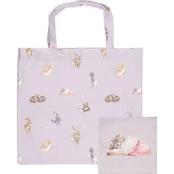 Skládací nákupní taška "Cat" Wrendale Designs - kočka