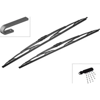 Stěrač Stěrače pro RVI/DAF, 600mm sada 2ks s ostřikovačem