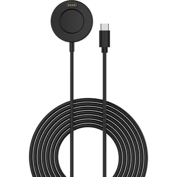 Nabíječka baterií X-SITE Nabíječka hodinek s rozhraním Garmin Fenix ​​7 Type-C / USB-C s datovou funkcí (černá)
