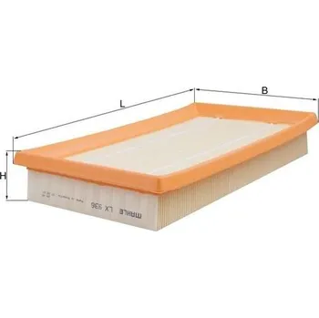 Vzduchový filtr Vzduchový filtr MAHLE LX 936