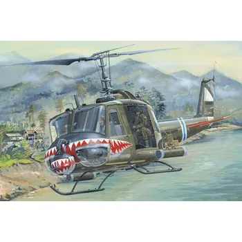 Plastikový model Bell UH-1 Huey B - Hobby Boss 81806