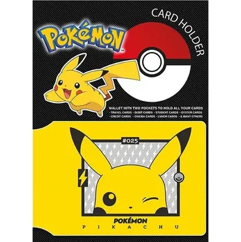Peněženka Pokémon Pouzdro na platební a věrnostní karty - Mrkající Pikachu
