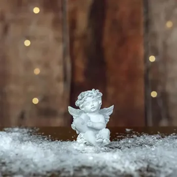 Vánoční dekorace Anděl dekorační X2646 - 7 cm
