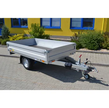 Přívěs k motorovému vozidlu PŘÍVĚS VZ-35 EXPRESS ROH SLOUPKY B1 AL + POČ, 1300 KG / CZ