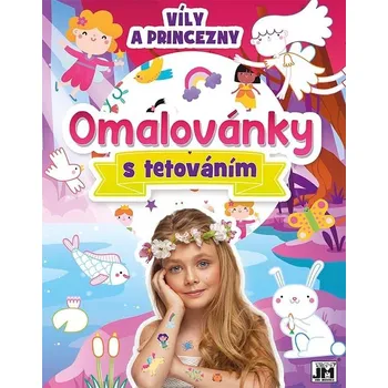 omalovánky Víly a princezny - Omalovánky s tetováním