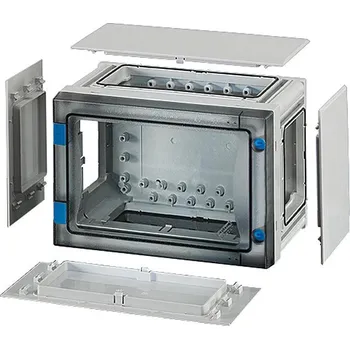Rozvaděč Hensel FP 0101 Prázdné skříně s deskami pro uzavření stěn
