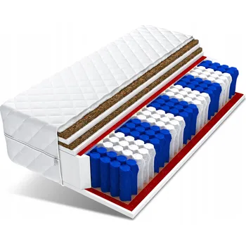 Matrace Matrace s taštičkovými pružinami ŚpijZdrowo 90 x 200 x 26 cm H3 , H5