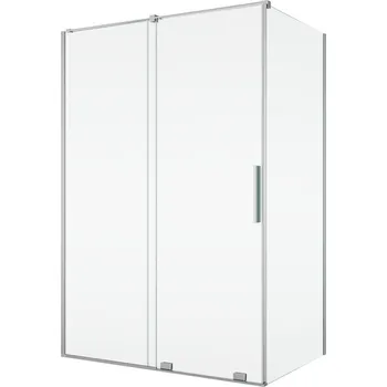 Ronal Bathrooms (Sanswiss) Zkrácená boční stěna Ronal Amalia v 90° Atyp na zaměření 600 - 1200 x výška do 2000 mm, aluchrom/sklo čiré