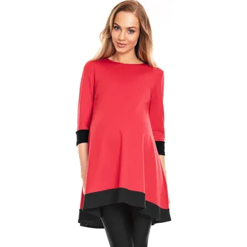 Dámské šaty PeeKaBoo Dámské těhotenské šaty Fields červená S/M