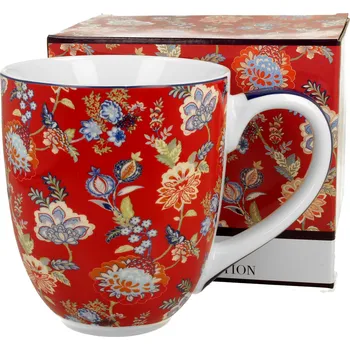 DUO Gifts DG - Velký porcelánový hrnek XXL SAHAT RED - 1 litr