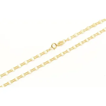 Řetízek Řetízek ze žlutého zlata ANKR VALENTINA 42cm ZLR1519F + DÁREK ZDARMA