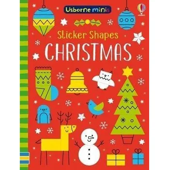 Anglický jazyk Sticker Shapes Christmas