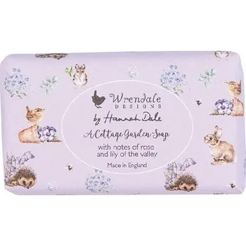 Mýdlo Mýdlo Wrendale Designs "Cottage Garden" - Rúže, konvalinky