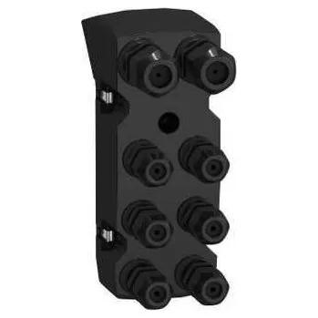 Elektrická zásuvka Schneider Electric VW3M9110 Připojovací modul se svorkovnicí, EtherCat/Profinet, 4 vstupy/2 výstupy s pozitivní/negativní logiko