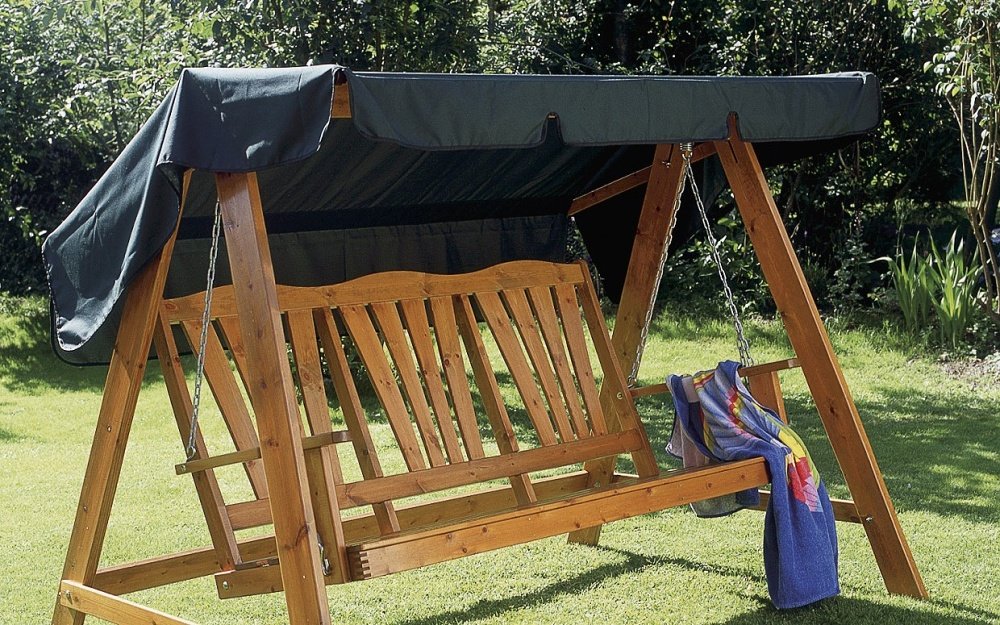 Náhradní stříška na zahradní houpačku HARBO Petra, Bodö, Olivia a Linda- výběr barev Barva: Tmavě šedá