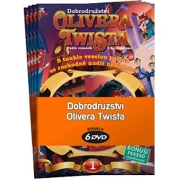 DVD film Dobrodružství Olivera Twista 1 - 6 / kolekce 6 DVD