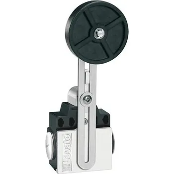 RC model auta LOVATO Electric KNF3L20 koncový spínač, kovové tělo, Gumová kadka ?50x10mm, 2Z pomalé