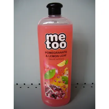 Koupelová kosmetika MeToo tekuté mýdlo 1 l Pomegranate & Lemon Leaf