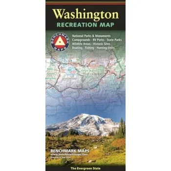 Cestování Washington Recreation Map - Benchmark Maps &. Atlases