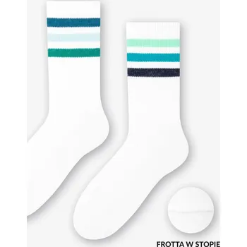 Pánské ponožky Dámské ponožky 081 ACTIVE WHITE-M/SPORT 39-42