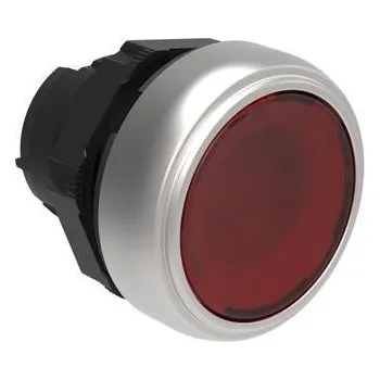 RC model auta LOVATO Electric LPCQL104 Plastová hlavice prosvětlená stiskem zapni-stiskem vypni červená lícující