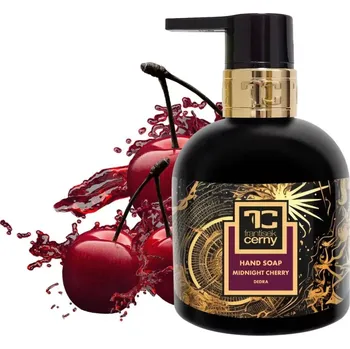 Mýdlo DEDRA Přírodní zvláčňující mýdlo s glycerinem a Aloe vera, MIDNIGHT CHERRY, 320 ml