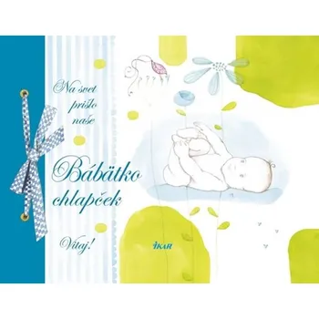 Cizojazyčná kniha Na svet prišlo naše bábätko - Chlapček