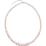 Evolution Group s.r.o. Perlový náhrdelník růžový 32036.3