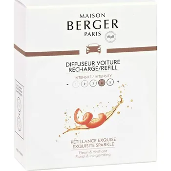 Vůně do auta MAISON BERGER PARIS Maison Berger – Náplň do vůně do auta Exquisite Sparkle, 2ks
