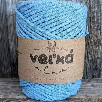 Příze Velká vlna Špagát 5mm Čekanka (Špagátová příze 5mm Čakanka)