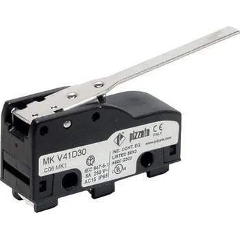 spínač Pizzato MKV12D30 Mikrospínač MK V12D30, 1NO+1NC, IP65