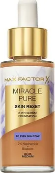 Make-up Max Factor Miracle Pure Skin Reset 2in1 Serum Foundation saténový make-up 30 ml