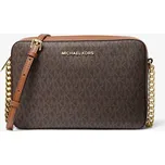 MICHAEL KORS dámská kabelka, crossbody Jet Set Large Logo hnědá