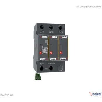 Přepěťová ochrana Hakel 24523 HSA-275/3+0 S SPD typ 2+3