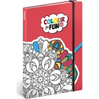 omalovánky Notes - Omalovánkový, linkovaný, 13 x 21 cm