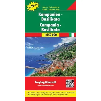 Cestování AK 0628 Kampánie, Neapol, Amalfitana 1:150 000