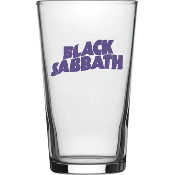 Sklenice sklenice Black Sabbath - Purple Logo - RAZAMATAZ