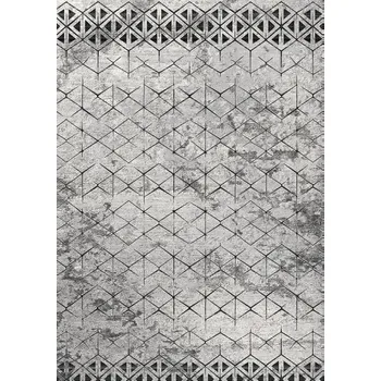 Koberec Vlněný koberec Agnella Opal Bateja Světle Šedý - 170 x 240 cm