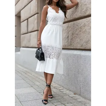 Dámské šaty F4H Dámské šaty 6114811-1 bílá M