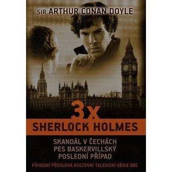 Kniha 3 x Sherlock Holmes