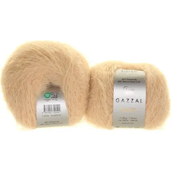 Příze Gazzal Teddy světle béžová 6534