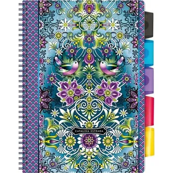 Sešit Spirálový sešit A4 s pořadačem Catalina Estrad