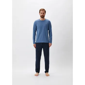 Pánské pyžamo Pánské pyžamo 111791 4R567 61436 tm. modré - Emporio Armani XL