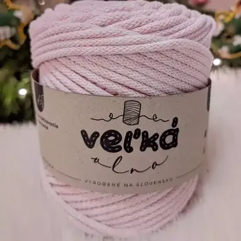 Příze Velká vlna Špagát 5mm Cukřík (Špagátová příze 5mm Cukrík)