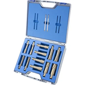 Vrták Karnasch 201943 | Jádrové vrtáky HARD-LINE SET 55 PROFI PLUS, FEIN QUICK-IN 12, 14, 18, 20, 22, 26 mm - sada 12 ks